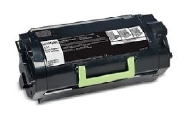 ECOtone Compatible with Lexmark 521 / 52D1000 Black Remanufactured Toner Cartridge - 6K