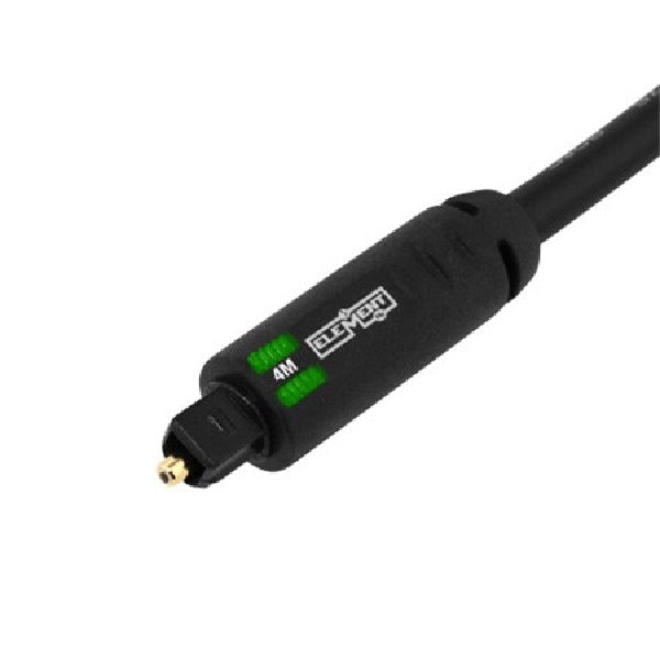 Element-Hz Digital-Audio Fiber Optic/Toslink Cable 4 Meter (13.12ft) - ELE13004M, Audio Cables & Interconnects, Element-Hz - TiGuyCo Plus