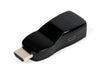 !     A     !    HDMI 1.4 Male to VGA Female Adapter with 3.5mm Audio and Built-in Chipset - Black, Video Cables & Interconnects, TGCP - TiGuyCo Plus