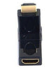 HDMI Swiveling Type Port Saver Adapter (Male to Female) - Black, Video Cables & Interconnects, TGCP - TiGuyCo Plus