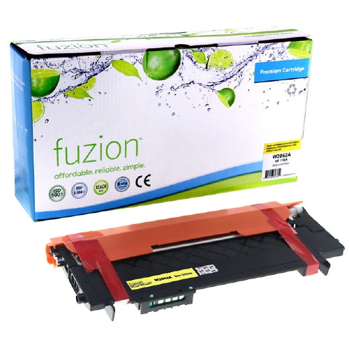 Compatible with HP 116A (W2062A) Yellow - fuzion™ Premium Compatible Toner Cartridge