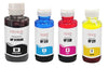 Compatible with HP 32XL Black + HP 31 Cyan/Magenta/Yellow Compatible Premium Ink Combo - 4 Refill Bottles