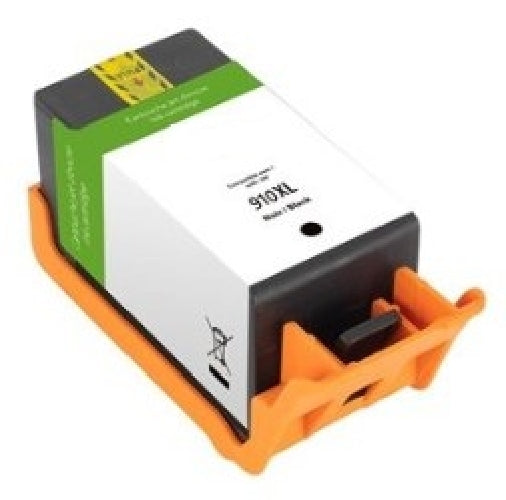 Compatible with HP 910XL (3YL65AN) Black ECOink Rem. Ink Cartridge - 825 Pages Yield