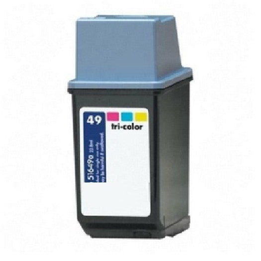 Compatible with HP 49 Tri-Color (51649A) Remanufactured Ink Cartridge, Ink Cartridges, Various - TiGuyCo Plus