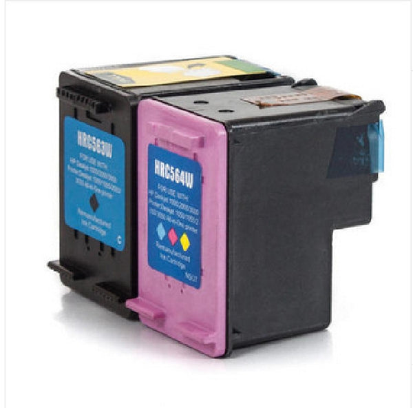 HP 61XL Black (CH563WN) and HP 61XL Tri-Color (CH564WN) Remanufactured Ink Cartridge Combo Pack, Ink Cartridges, TiGuyCo Plus - TiGuyCo Plus