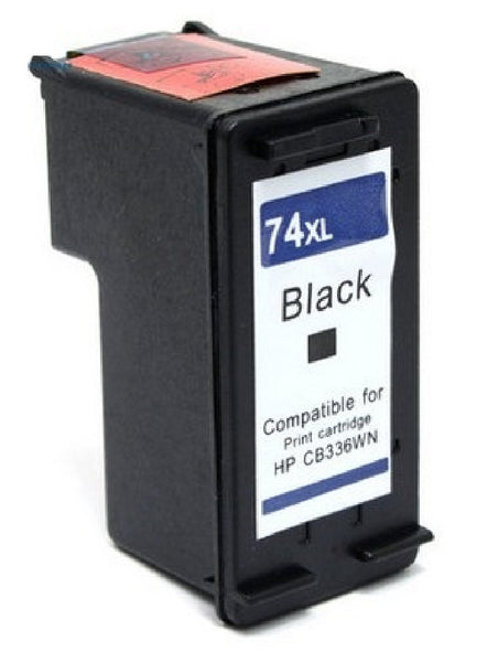 Compatible with HP 74XL Black (CB336WN) Remanufactured  High Yield Ink Cartridge, Ink Cartridges, G&G - TiGuyCo Plus