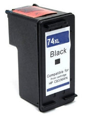 Compatible with HP 74XL Black (CB336WN) Remanufactured  High Yield Ink Cartridge