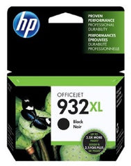 HP 932XL Black OEM Ink Cartridge - Retail Box