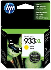 HP 933XL Yellow Officejet OEM Ink Cartridge - Retail Box