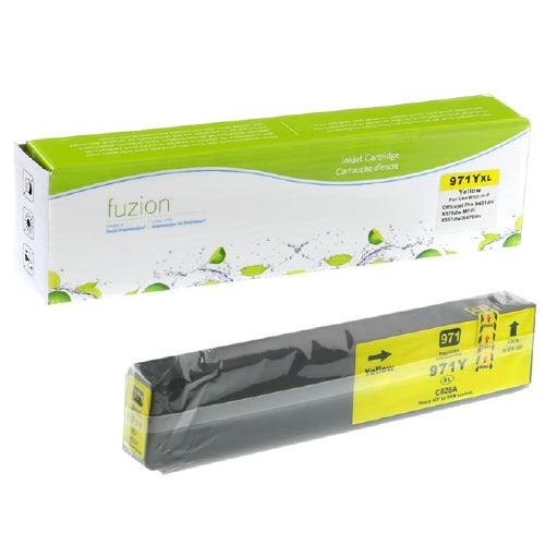 Compatible with HP 971XL Yellow Inkjet Cartridge - fuzion™ Premium Compatible Inkjet Cartridge