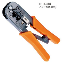 HT Modular Plug Rachet Crimping-Cutting Tool - RJ45, RJ11, RJ12