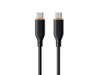 1.2M Havit Type-C To Type-C High Speed 3.0A 60W PD Data Transfer Mobile Charging Data Cable - Black