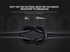 1.2M Havit Type-C To Type-C High Speed 3.0A 60W PD Data Transfer Mobile Charging Data Cable - Black