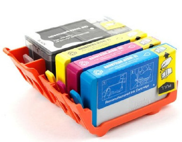 HP 920XL (BK-C-M-Y) Combo Pack Remanufactured Ink Cartridge High Yield with Chip, Ink Cartridges, TiGuyCo Plus - TiGuyCo Plus