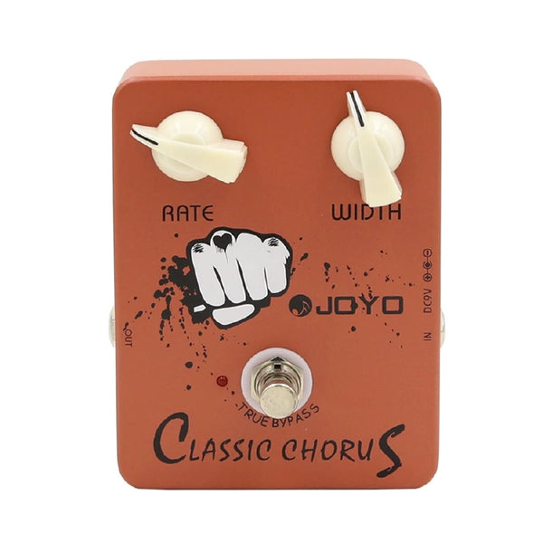 JOYO JF-05 Professional Classic Chorus Electric Guitar Effect Pedal - True Bypass - Rate Width Adjustable - JF-05