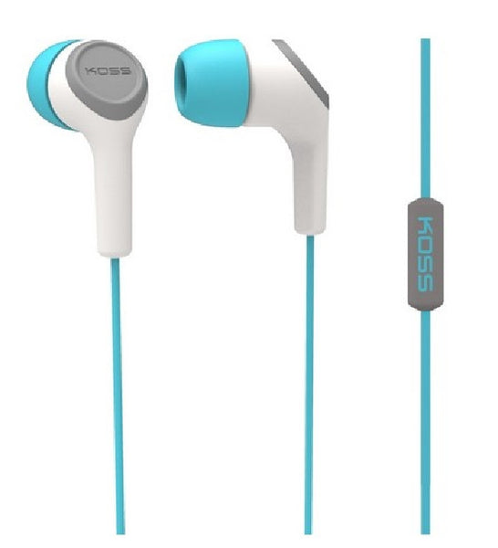 Koss KEB15i Earbuds & In Ear Headphones - Purple, Gray or Teal, Headsets, Koss - TiGuyCo Plus