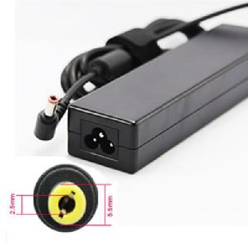 For Lenovo - 20V - 3.25A - 65W - 5.5 x 2.5mm Laptop AC Power Adapter