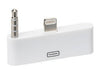 Lightning to 30-Pin 3.5mm Audio Dock Adapter Support IOS7, White, Audio Cables & Adapters, TiGuyCo Plus - TiGuyCo Plus