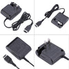 Lightweight Portable Wall Charger Power Adapter Travel Charger For NDS Gameboy Advance GBA SP Game Console - US Plug - Black