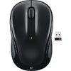 Logitech M325 Wireless Mouse - 2 Buttons 1 Wheel - USB RF Wireless Optical - 1000 dpi - Black - 910-002974