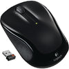 Logitech M325 Wireless Mouse - 2 Buttons 1 Wheel - USB RF Wireless Optical - 1000 dpi - Black - 910-002974