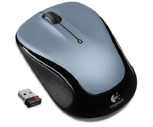 Logitech M325 Wireless Mouse - 2 Buttons 1 Wheel - USB RF Wireless Optical - 1000 dpi - Silver - 910-002332, Mice, Trackballs & Touchpads, Logitech - TiGuyCo Plus