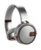 M XS5 Wireless Stereo Bluetooth Headphones - Silver