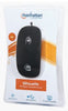 Manhattan Silhouette Optical USB Wired Mouse - Black, Mice, Trackballs & Touchpads, MANHATTAN - TiGuyCo Plus