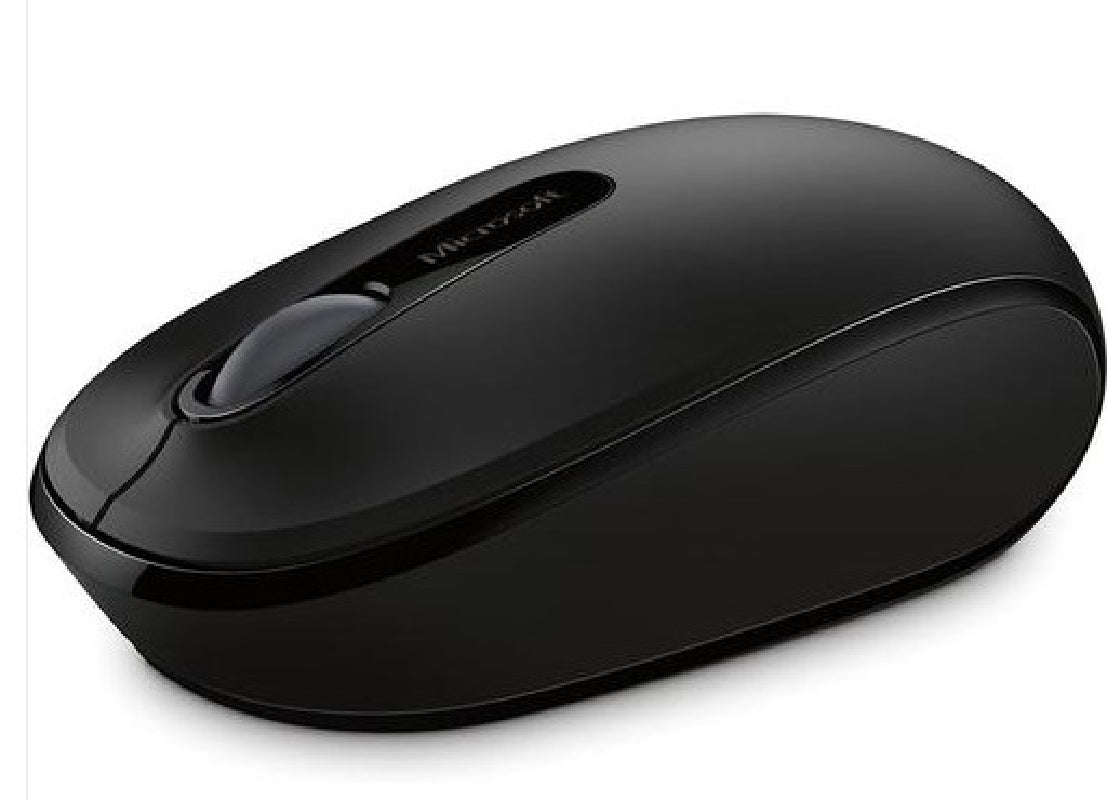 Microsoft 1850 Wireless Mobile Mouse - Black - Retail Package