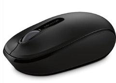 Microsoft 1850 Wireless Mobile Mouse - Black - Retail Package - U7Z-00002
