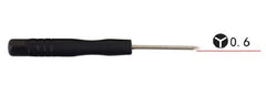 Mini Triangle Tri Wing Y 0.6 Precision Screw Driver for Electronic Products such as Apple Products - Black