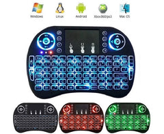 Mini Wireless  2.4G Backlit Touchpad Keyboard with Mouse for PC/Mac/Android Box