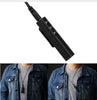 Overfly Sport Wireless Bluetooth Headset Collar Clip Earphone - With Microphone - Mini Portable Stereo Music - White