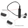 Overfly Sport Wireless Bluetooth Headset Collar Clip Earphone - With Microphone - Mini Portable Stereo Music - White