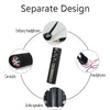 Overfly Sport Wireless Bluetooth Headset Collar Clip Earphone - With Microphone - Mini Portable Stereo Music - White