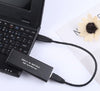 Adaptateur de boîtier de stockage externe PCI-e NGFF M.2 SSD 2280 vers USB 3.0 en aluminium - Noir 