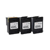 Compatible with HP 65XL Black - 3x Refills + 1x Prinhead - PREMIUM ink Compatible Ink Cartridges Pack