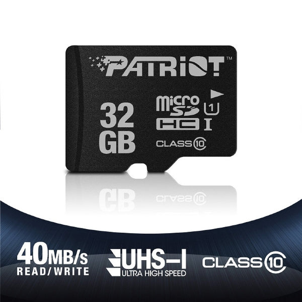 Patriot Memory 32 GB microSD High Capacity (Class10 microSDHC), Memory Cards, TiGuyCo Plus - TiGuyCo Plus