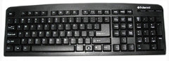 Polaroid Classic Desktop USB Wired Keyboard - English - Black