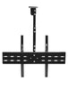 !     A     !    Power Pro Audio PPA-034 TV Ceiling Mount - 37" to 70" TV - 180 Degree Rotation - +/- 5 Degree Tilt - VESA 700mm x 500mm - Hold up to 175lbs - Black, TV Mounts & Brackets, Power Pro Audio - TiGuyCo Plus