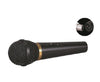 Pyle Handheld Uni-directional Dynamic Microphone with 15-ft XLR Cable - Black
