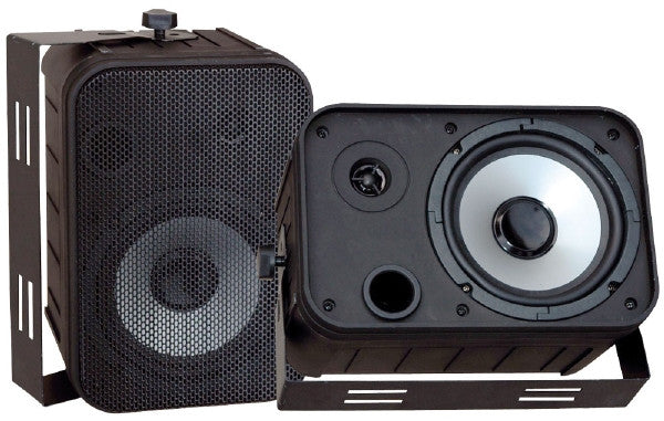 Pyle PDWR50B 500W 6.5'' Indoor/Outdoor Waterproof Speakers - Black - Pair - PDWR50B, Speakers, Pyle - TiGuyCo Plus