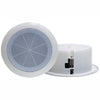 Pyle Pro PDICS6 - 120W, 6.5in Full Range In-Ceiling Flush Mount Enclosure Speaker System - One Piece - White, Speakers, Pyle - TiGuyCo Plus