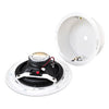 Pyle Pro PDICS6 - 120W, 6.5in Full Range In-Ceiling Flush Mount Enclosure Speaker System - One Piece - White, Speakers, Pyle - TiGuyCo Plus
