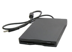 I/O Crest External USB 2.0 3.5" High Density Floppy Drive - Black