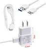 Samsung AC Traval Charger 2A - MicroUSB 3.0 Data Cable for Samsung Galaxy S5, Note III, 3, N9000, N9005 - White, Chargers & Sync Cables, TiGuyCo Plus - TiGuyCo Plus