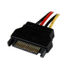StarTech 12in SATA to LP4 Power Cable Adapter - F/M - LP4SATAFM12