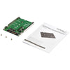 StarTech M.2 SATA SSD to 2.5in SATA Adapter - M.2 NGFF to SATA Converter - 7mm - Open-Frame Bracket - M2 Hard Drive Adapter
