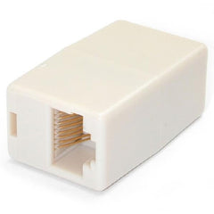 StarTech - Cat5e RJ45 Modular Inline Coupler - Beige - RJ45COUPLER