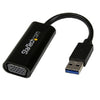 StarTech Slim USB 3.0 to VGA External Video Card Multi Monitor Adapter – 1920x1200 - 1080p - USB32VGAES, Graphics, Video Cards, StarTech - TiGuyCo Plus
